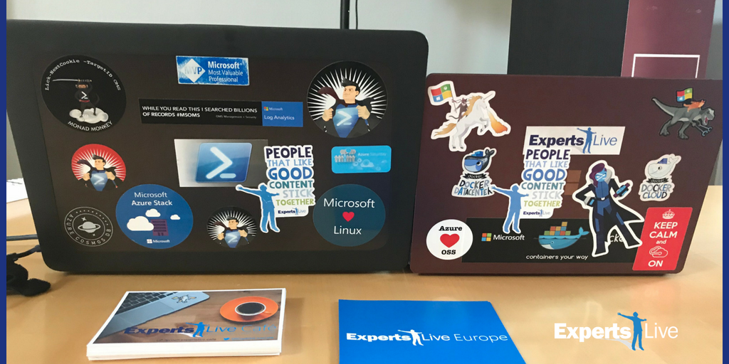 ExpertsLiveEU's tweet photo. 🚨[GEEK-STICKER-ALERT!] Are you attending #ExpertsLiveEU? Do you have spare #stickers which you aren't using? Bring them to #Prague for our #stickertrading table in the expo hall and pimp your gadgets with cool #conference and #sponsors stickers! https://t.co/TH3ndYQTbn
