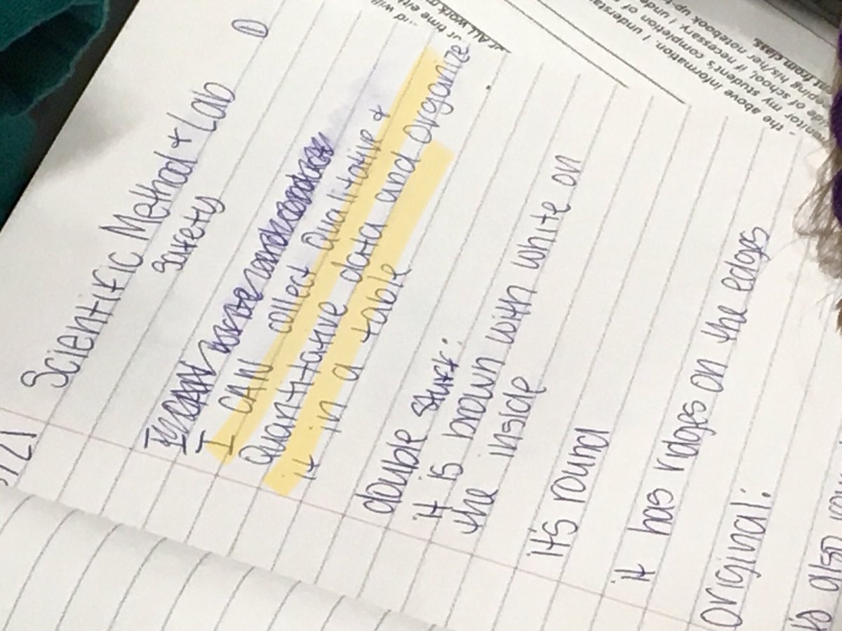SterlingSchool's tweet image. #LearningTargets in action... Sts in 7th grade science are diving into inquiry by using observation skills to collect data. #BuildingABetterGriffin #WholeChild @gcschools