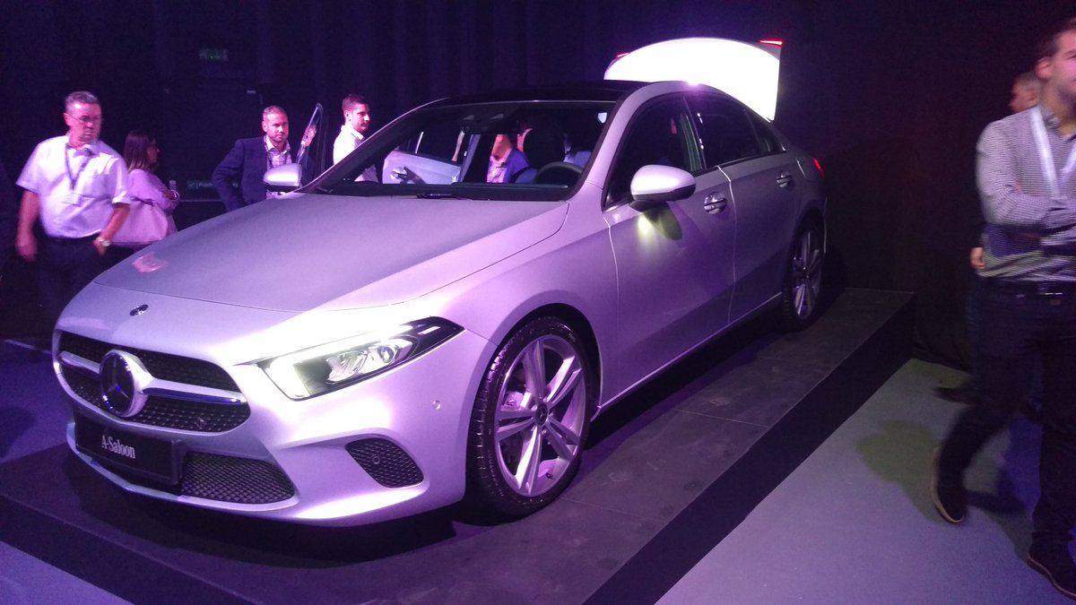 ScottSGFleet's tweet image. 😮 New @MercedesBenzUK A Class Saloon!