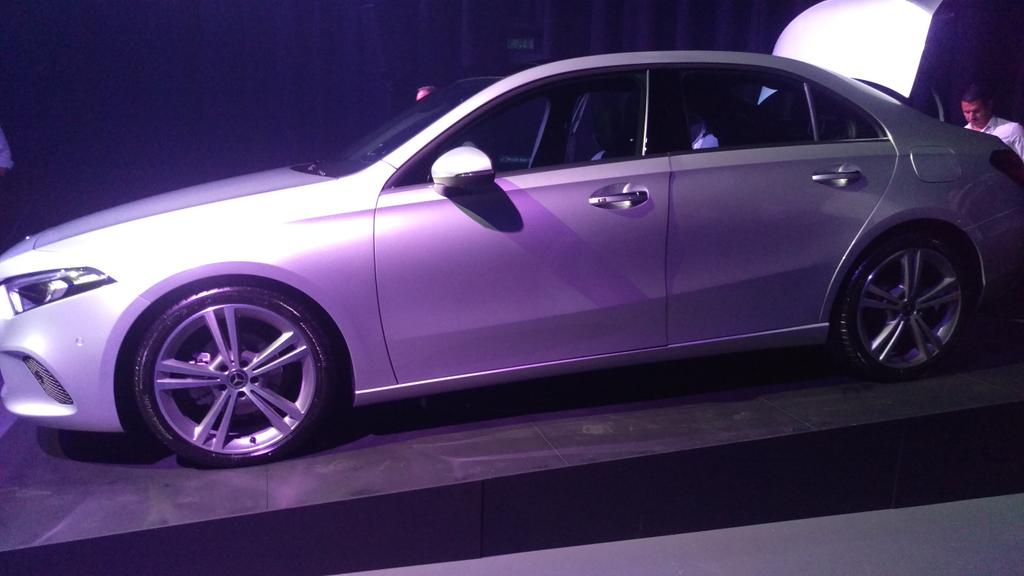 ScottSGFleet's tweet image. 😮 New @MercedesBenzUK A Class Saloon!