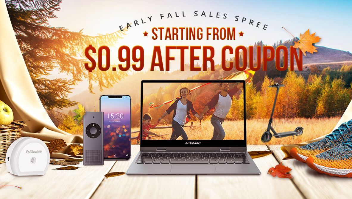 TheGearbest's tweet image. 🍁🍂 Early Fall sales spree: best gear starting at $0.99! Get the clearance flash #deals on #GearBest before they expire!
➡️ See the sale: gearb.es/LOuM8