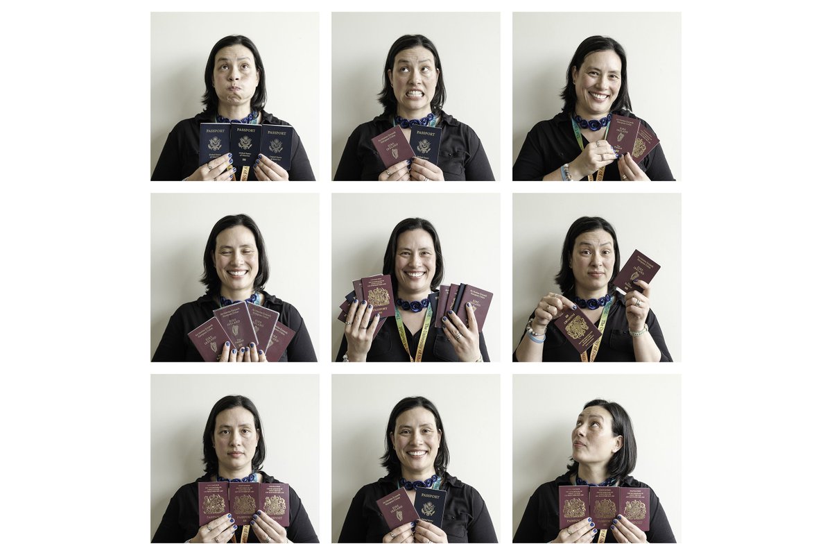 Sheffunistaff's tweet photo. Jennifer Smith from @UniSheffieldLib celebrates internationalism through her portraits at the #PartofSheffield EU staff photography exhibition. https://t.co/DFcTKnbMxd #WeAreInternational #WeAreSheffield https://t.co/J0fnxTjVjl