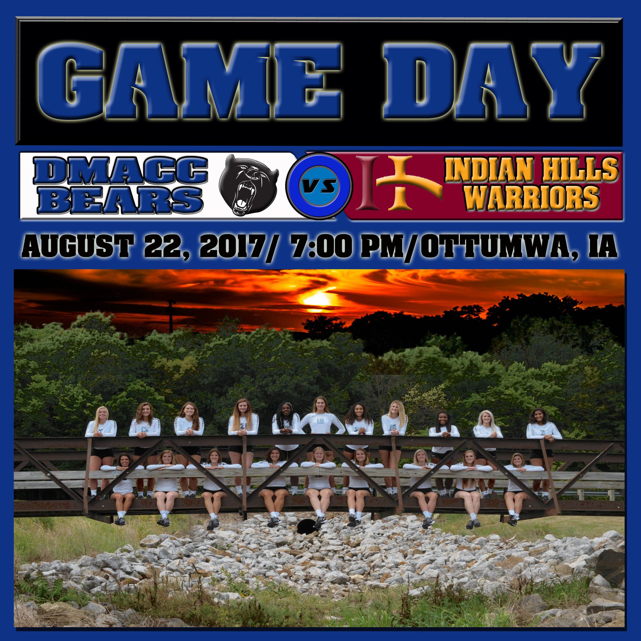 DMACC Athletics on Twitter "The DMACCVB team opens up its 2018 Season