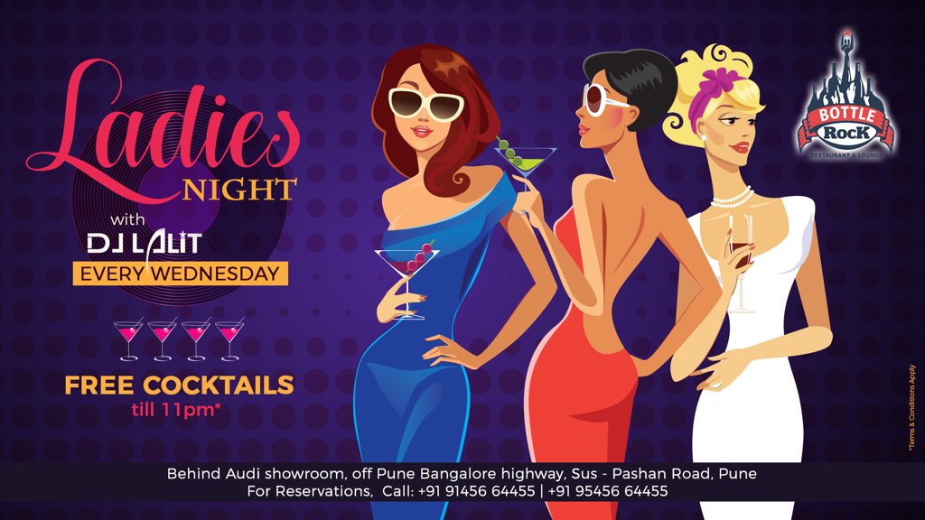 OnlyInPune's tweet image. Tonight! At BottleRock Restaurant and lounge...
