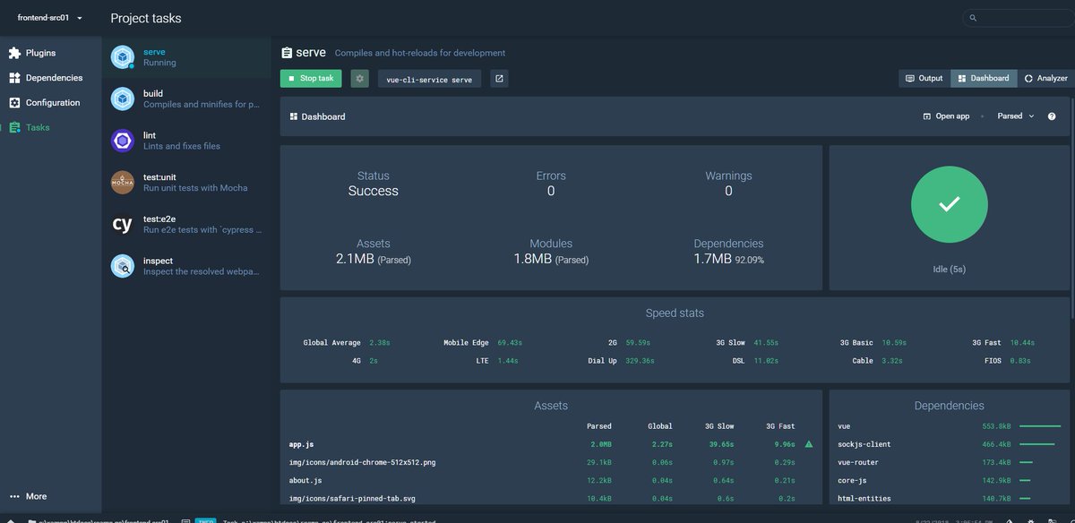 MarekMis's tweet image. @vuejs 'vue ui' is sooo good I nearly cry on my desk 🤩😍 🥰 #VueJS #vueui #javascript #framework