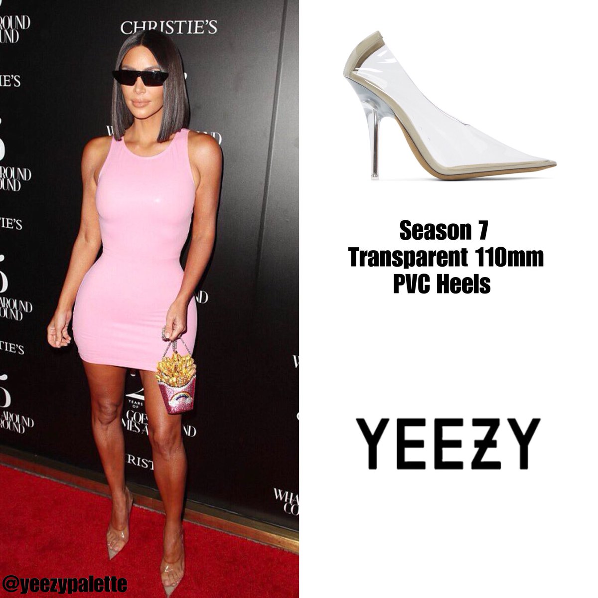 kim kardashian yeezy heels