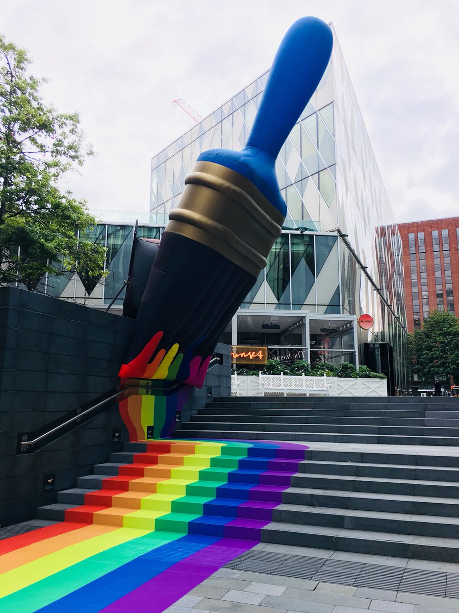 Happy #Pride, love Spinningfields

#LoveWins #PaintTheRainbow

❤️🧡💛💚💙💜