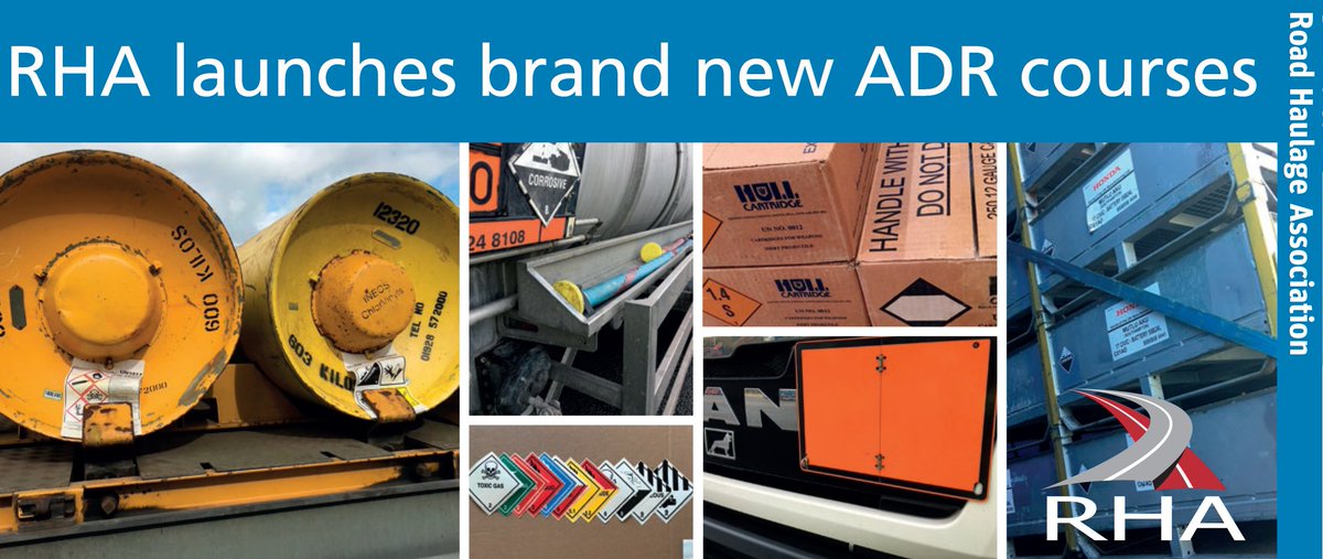 RHANews's tweet photo. Do you move dangerous goods by road? Brand new 5 day ADR course #RHATraining in Bradford starting on 24 Sept – don’t delay, book today https://t.co/cRIsEJnZAj https://t.co/tUvWnG2fRh