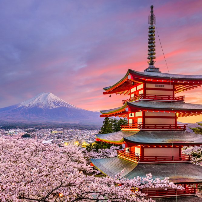 creative_lolo's tweet photo. Mt.Fuji viewed from Chureito pagoda at sunset, Fujiyoshida, Japan #japan #fuji #creativelolo #art #travel #photography #creative https://t.co/ST0Ydor2g1