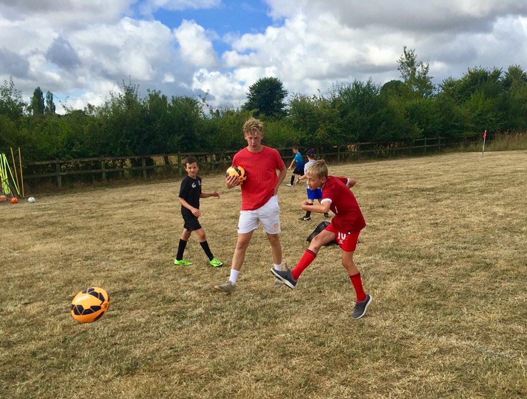 Learn from one of our young enthusiastic coaches on our football course ‼️⚽️

Still 5 spaces left  👀
📆28-30 August 
👉benedict.barbour@yahoo.co.uk 

Only £15 per day when you book all 3 days