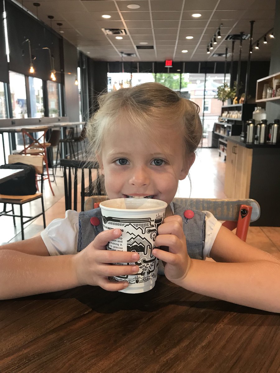 courtshewmaker's tweet image. It’s just not Back to School without @HeineBrosCoffee hot cocoa!  Enjoy pre-K, Mary Claire.