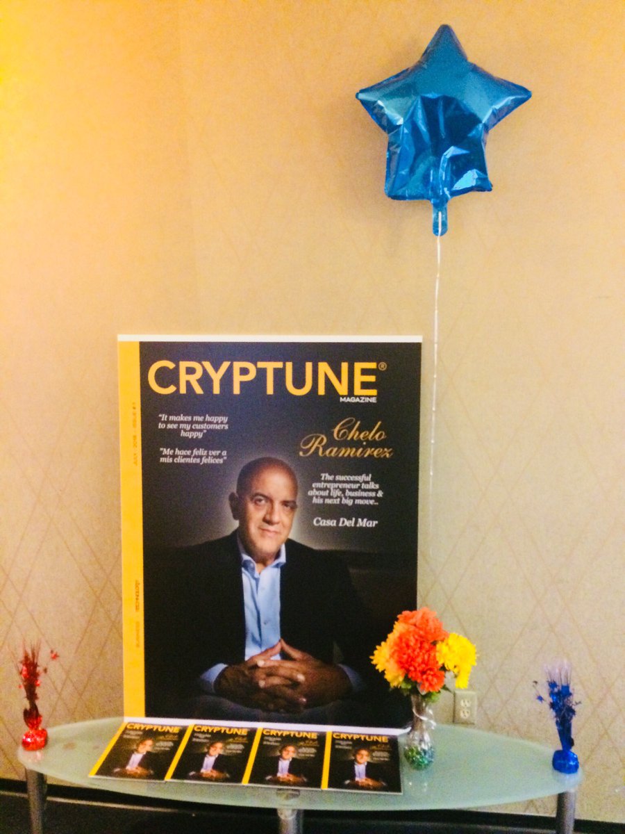d_termined26's tweet photo. Thank you Mr. Ramirez for being part of Cryptune. We are grateful for your support towards our massive project. Looking forward to our continued working success!
Visit our website https://t.co/AbsOzCtmNG
#Cryptune #CryptuneMagazine #UniversalPOSSystem #CheloRamirez https://t.co/3knH8rMq5g