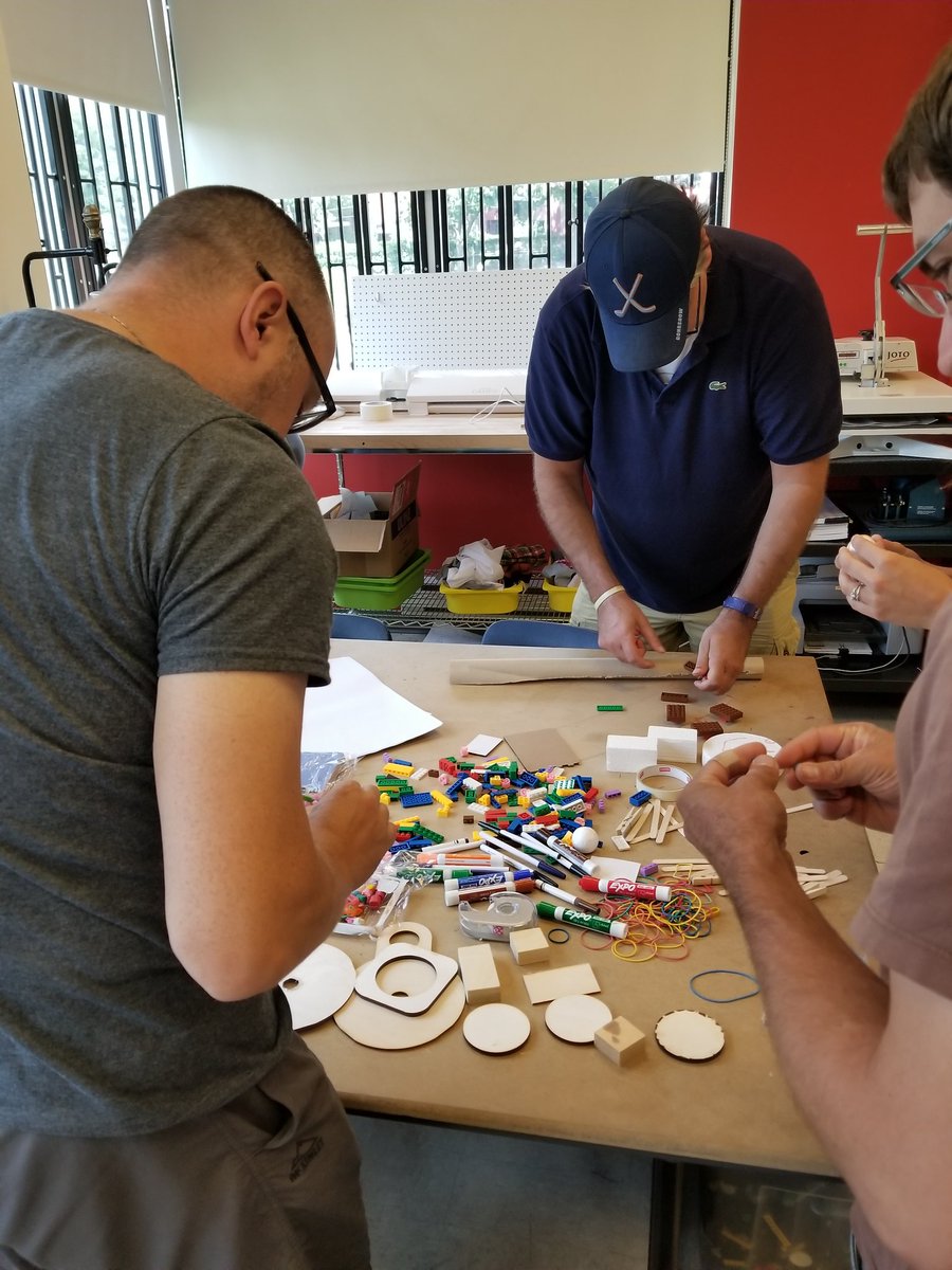 How about we make more time for teachers to #prototype as well? Showing is better than telling...and it's way more fun! <a href="/FabLab_LCC/">LCC FAB LAB</a> @weareLCC #designchallenge pic.x.com/1RGltqktNH