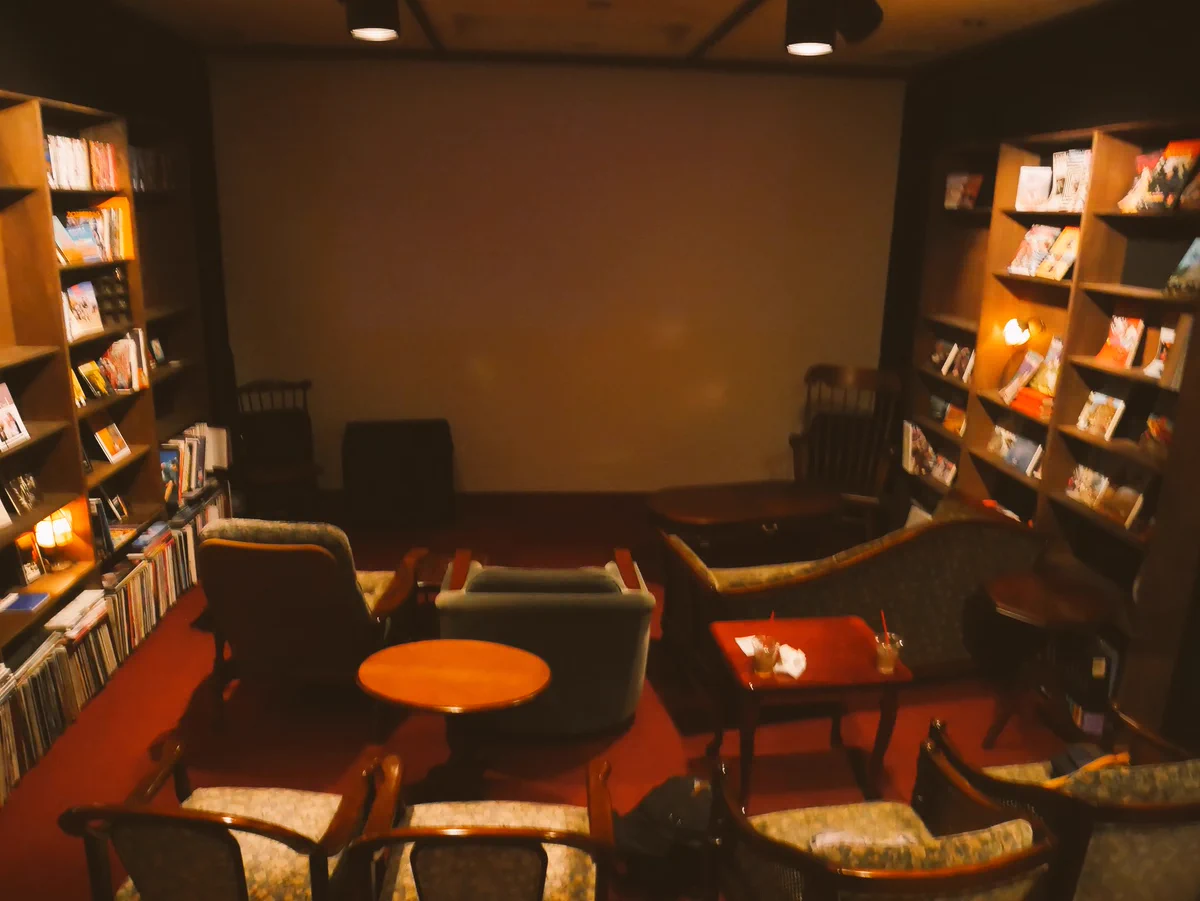 映画好きにはたまらない！！1日中入られて食事もできる洋館映画館が素敵！！