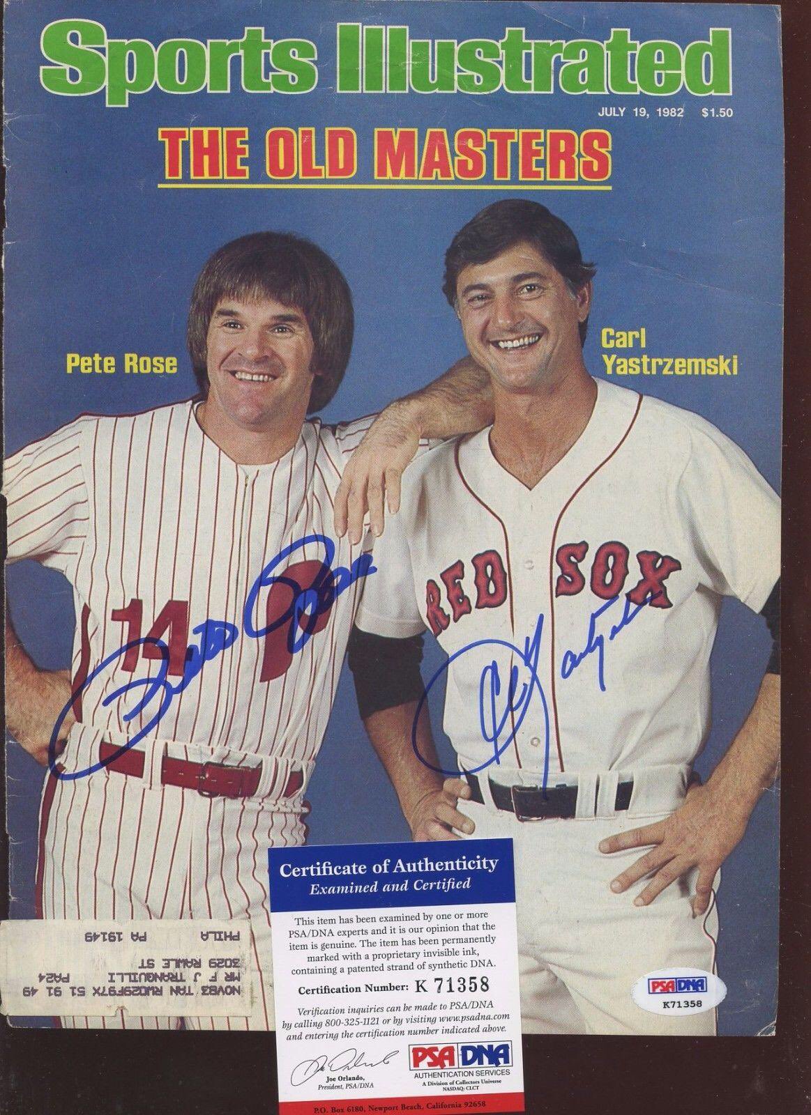 Pete Rose and Carl Yastrzemski
The Old Masters Happy Birthday Carl!  