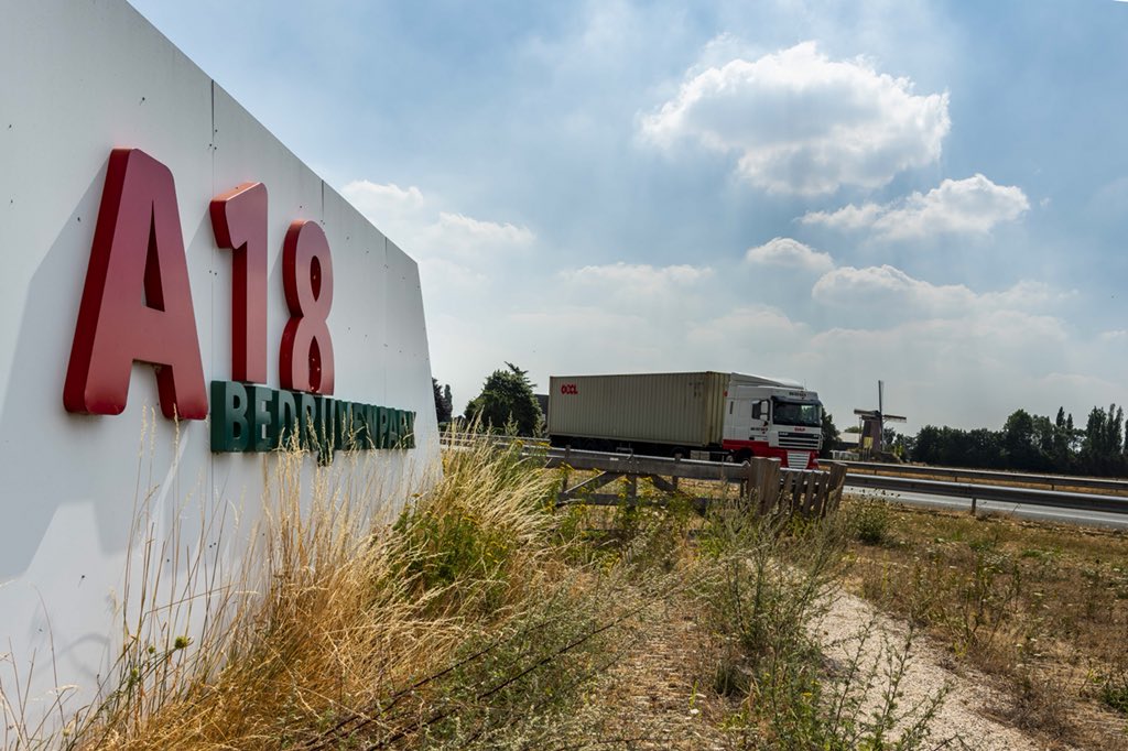 A18 Bedrijvenpark is optimaal ontsloten, rechtstreeks op de A18.