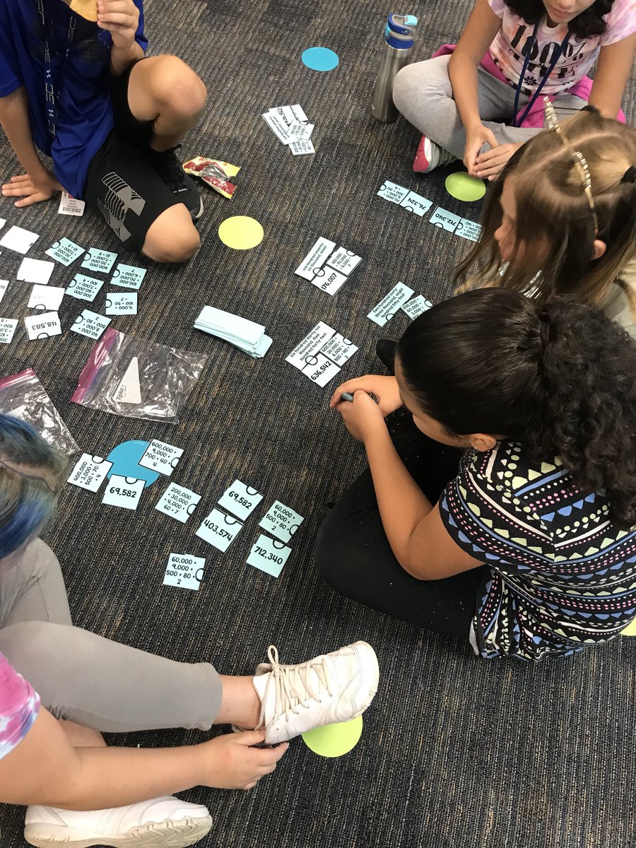 MrsShaw4thGrade's tweet photo. 4th grade is so excited to start math stations! #ncepride #bethelegacy 🔢 https://t.co/lliH4MwIBw