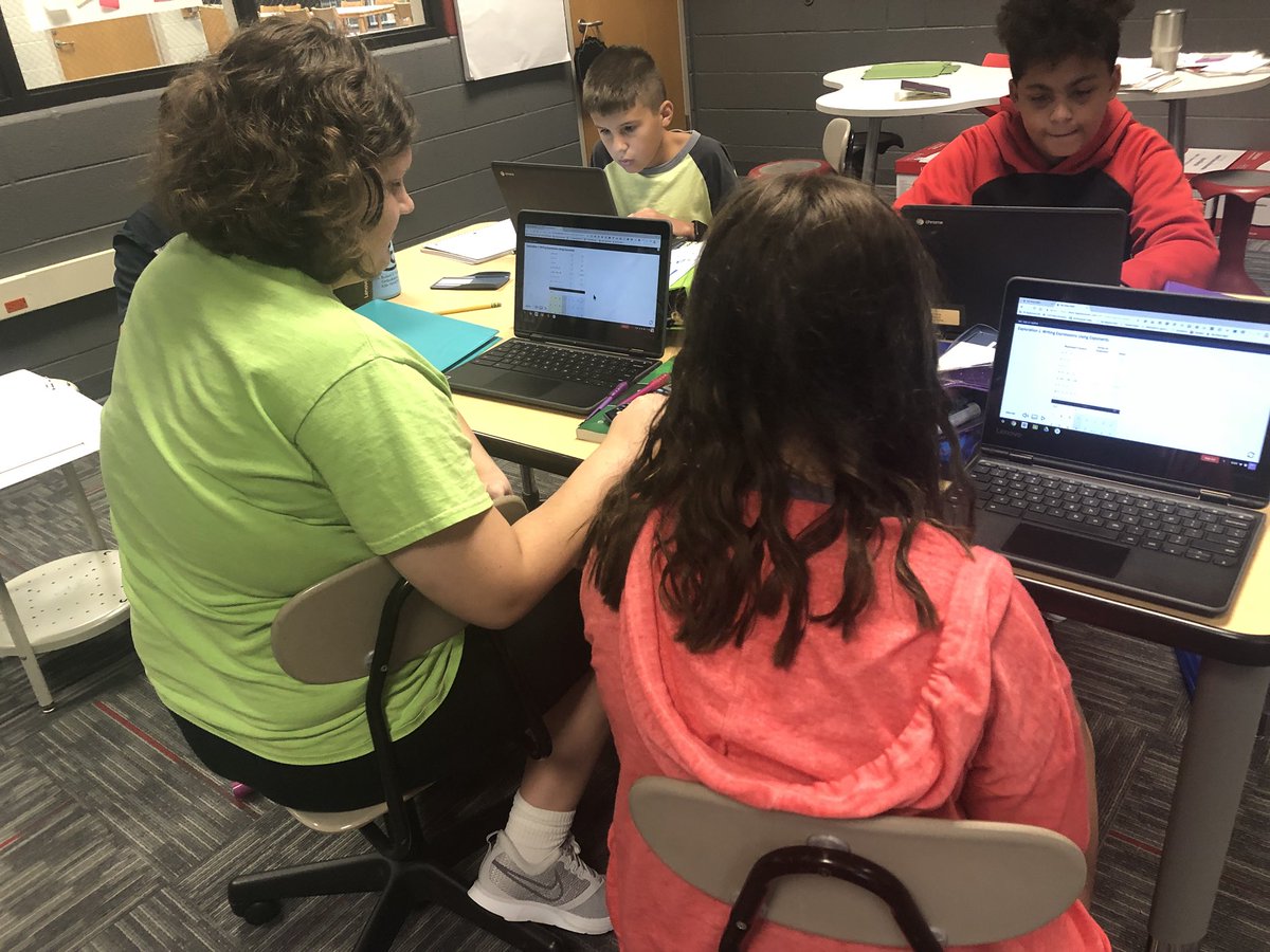 MrsGrochowskiOQ's tweet image. Today we joined our Big Ideas Math Digital Classroom. My 6th and 7th graders rocked their first Math Exploration. #sd113a #oqms #alwaysreaching #exponents