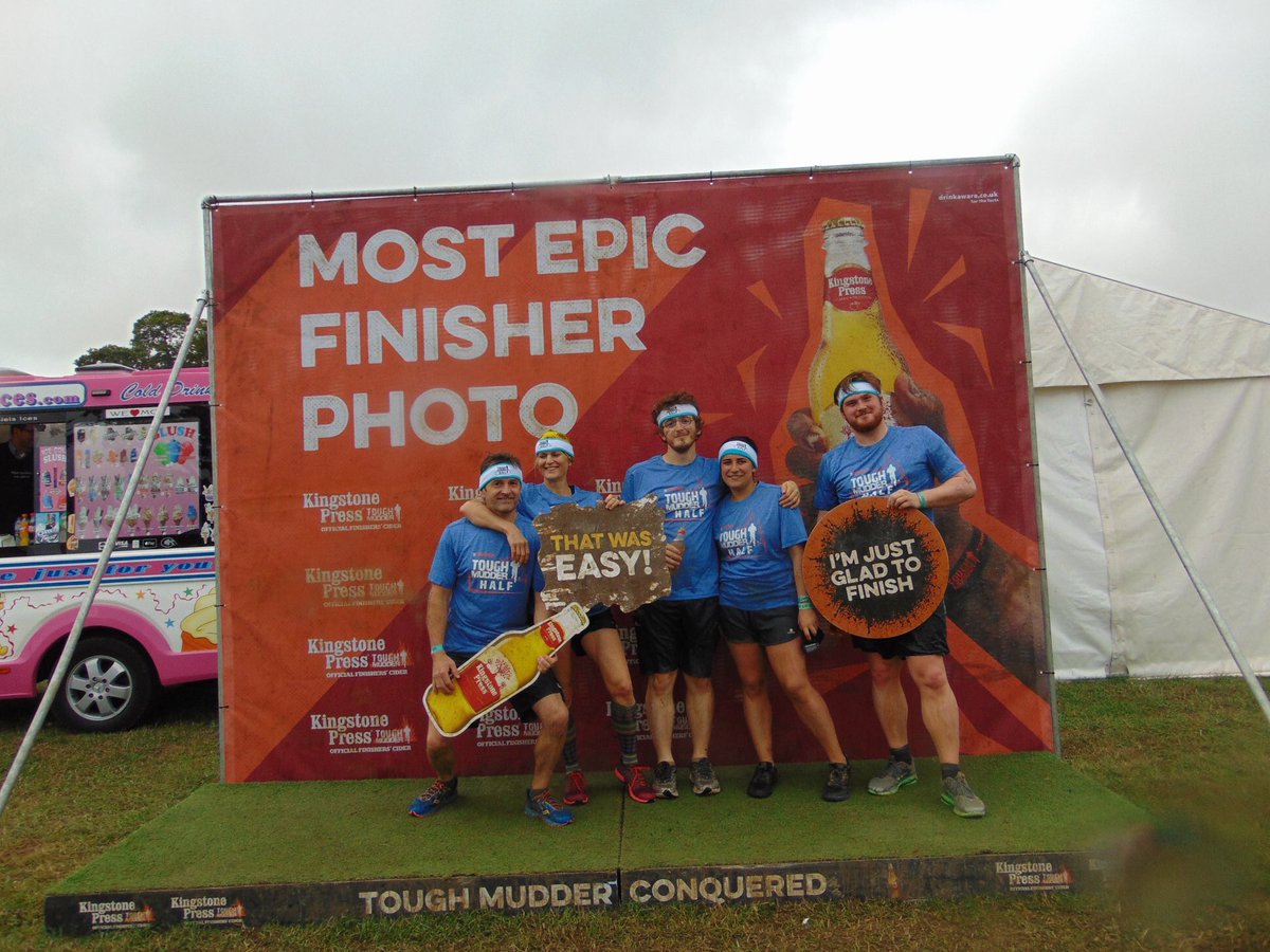 OCRbyBuffy's tweet photo. Getting the whole family into @ToughMudder for the first time.  Great day out. https://t.co/MlrNw8jFZS