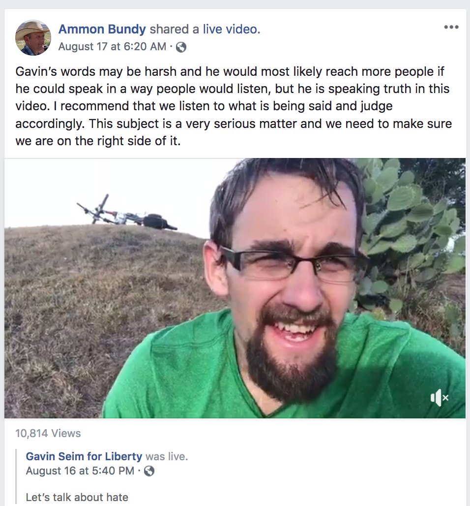 3Seimen's tweet photo. Once again, someone wanting ANSWERS and SOLUTIONS is met with STUPIDITY, IGNORANCE and SELF PITY by Vago AND KK. ZERO solutions.
#Oregonstandoff #Bundycult #seimISIS
Gavin Seim Is An Asshole™
@ryanbundygov @BundyRanch
cRyan Bundy is a Terrorist™ https://t.co/iJ3oKnzRvH