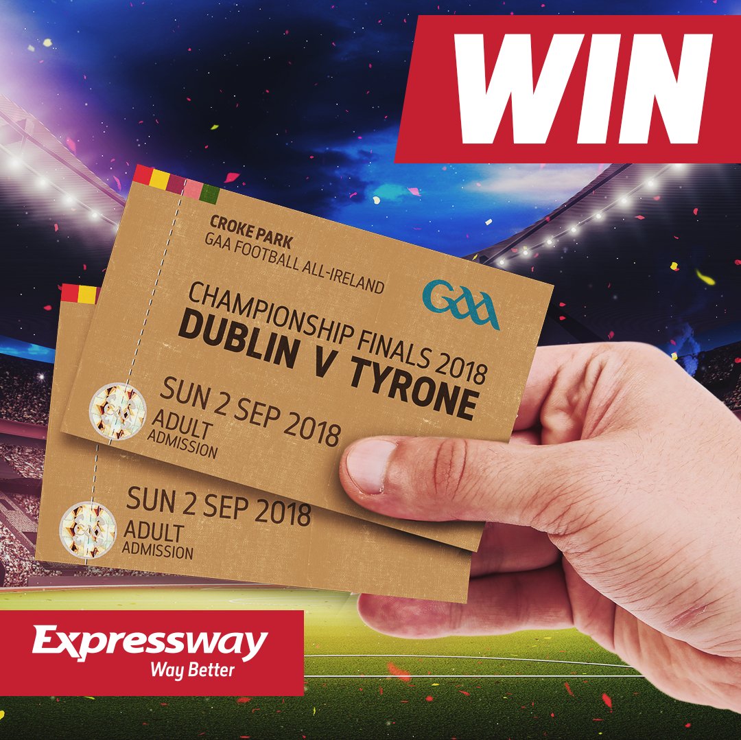 As official carriers of the Dublin Senior football team, we’re giving you a chance to WIN #AllIreland Final Tickets to see our lads in action against Tyrone at Croke Park! Follow us and RT by Monday 27th August to enter.
T&amp;Cs Apply.