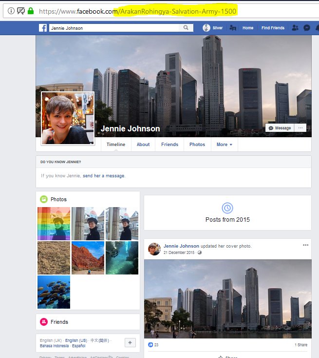Who was using ARSA facebook profile to fuel violence, bragging about acts of  #terrorism, to spread misinformation & propaganda. Nobody knew. However, a year after revisiting the pages, found out that some profiles are still active but changed the name...