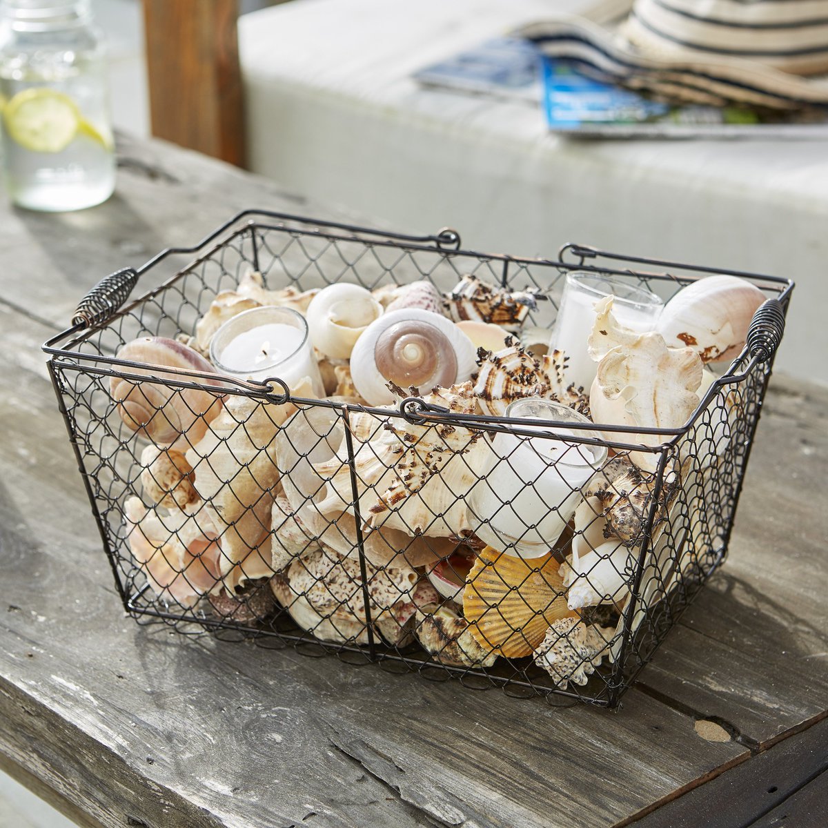lctradingco's tweet image. Looking for a basket to collect all your seashells from the beach? Check out our Stella Black Rectangular Wire basket!
Model - 5207BLK
-
#luckycloverbaskets #luckyclovertrading #basketry #baskets #summervibes #summer #beachbasket #wirebaskets #homedesign #interiordesign