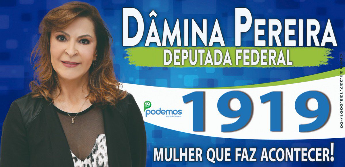 Deputadadamina's tweet photo. Já foi dada a largada. Entramos em mais uma campanha com o objetivo de continuar representando o povo mineiro. É o momento de analisar cada candidato, conhecer as propostas. Vamos em frente!

Acompanhe nossas redes sociais!

#DâminaPereira #Dâmina1919 #DeputadaporMinasGerais https://t.co/iwozNtRfmE