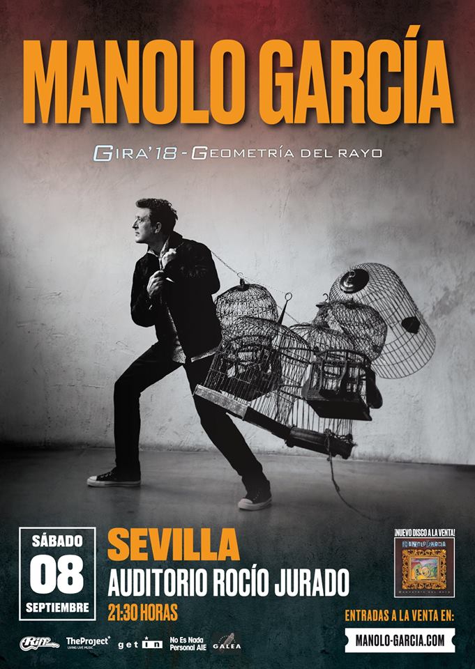 El 8 de septiembre estaremos con #ManoloGarcía en el <a href="/AudRocioJurado/">AuditorioRocíoJurado</a> de #Sevilla.
¿Te apuntas? -> manolo-garcia.com
<a href="/GetInMusic/">Get In</a> <a href="/theprojectbcn/">TheProject</a> <a href="/manologarcia_es/">ManoloGarcia.es</a>