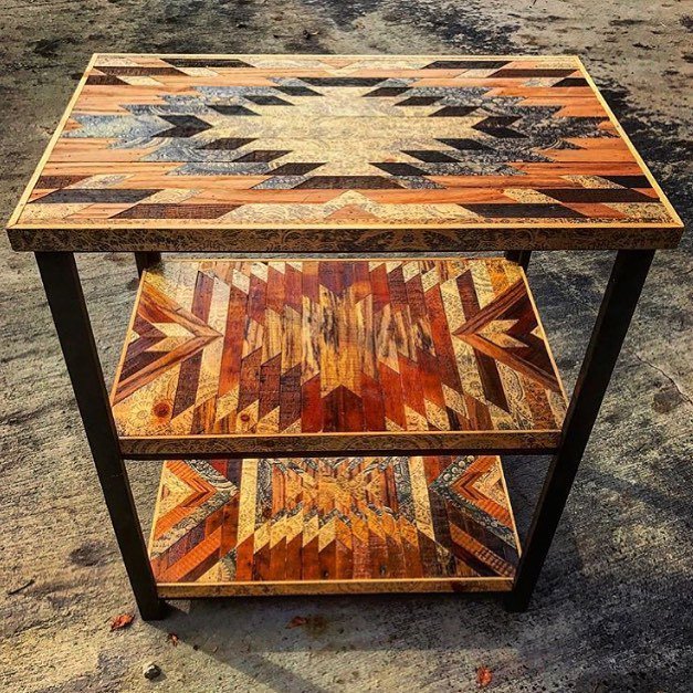 I know I’ve shared her work before... but oh my!! How gorgeous are @toricangelini ‘s inlayed wood designs?! Absolutely swoonful! #whatdidyoumakewednesday .
.
#woodinlay #inlay #design #pattern #colour #table #handmadetable #handcraftedtable #woodwork #wo… ift.tt/2o3eIZn