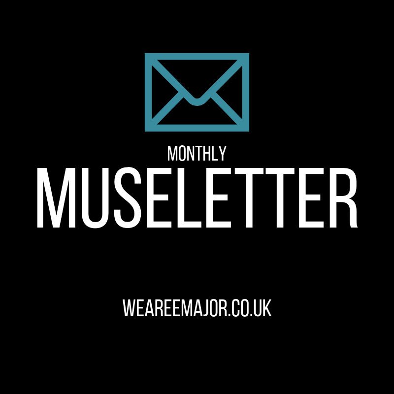 Introducing Museletter - a monthly email delivered directly to you filled with exclusive bits, playlists and more. Our first edition will be sent out to subscribers soon. Subscription is free and you’ll gain access to an exclusive subscriber-only playlist. bit.ly/2NdBGs4