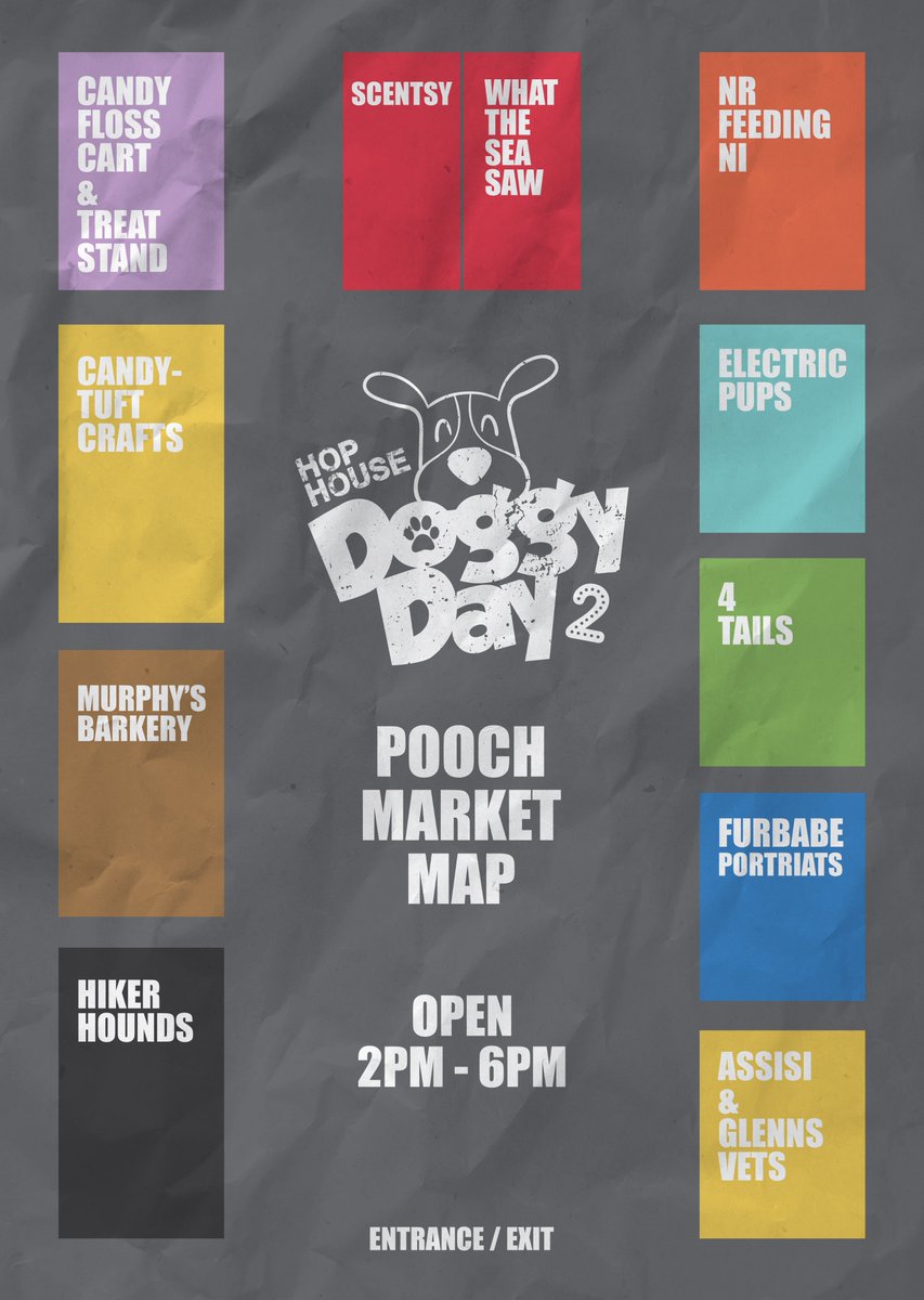 #DoggyDay2 is fast approaching! Join us on Sunday 2nd September with your four legged friends 🐶 More info on our event page facebook.com/events/1423034…