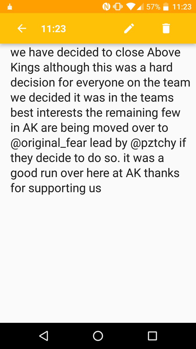 AboveKings_'s tweet image. @Pztchy @original_fear @_Slyps @Brxter @AK_Fragz 
Thanks Everyone
Love y'all