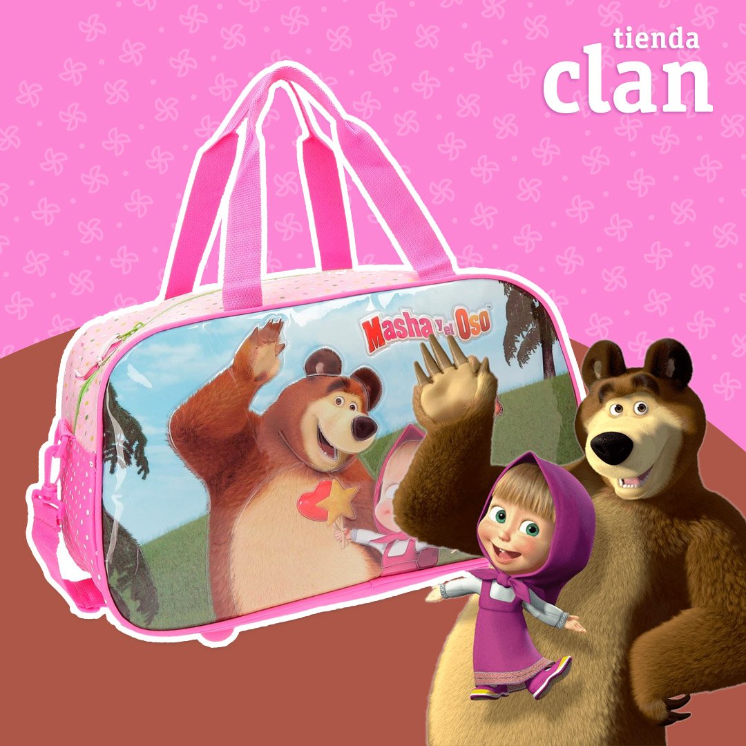 Mochila Primaria Masha Y El Oso 124963 - Miguel Petacas