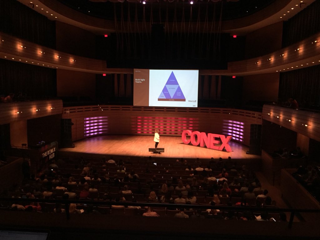 40deuce's tweet photo. Interesting to hear @csklar talking about marketing working as agile production teams. Working at @intersect_hq has made me think about this too.
Been thinking of learning #ProjectManagement to help me, and Corinne seems to think it’s a good idea too
#conex #CONEX18 https://t.co/RhIqCPUFvH