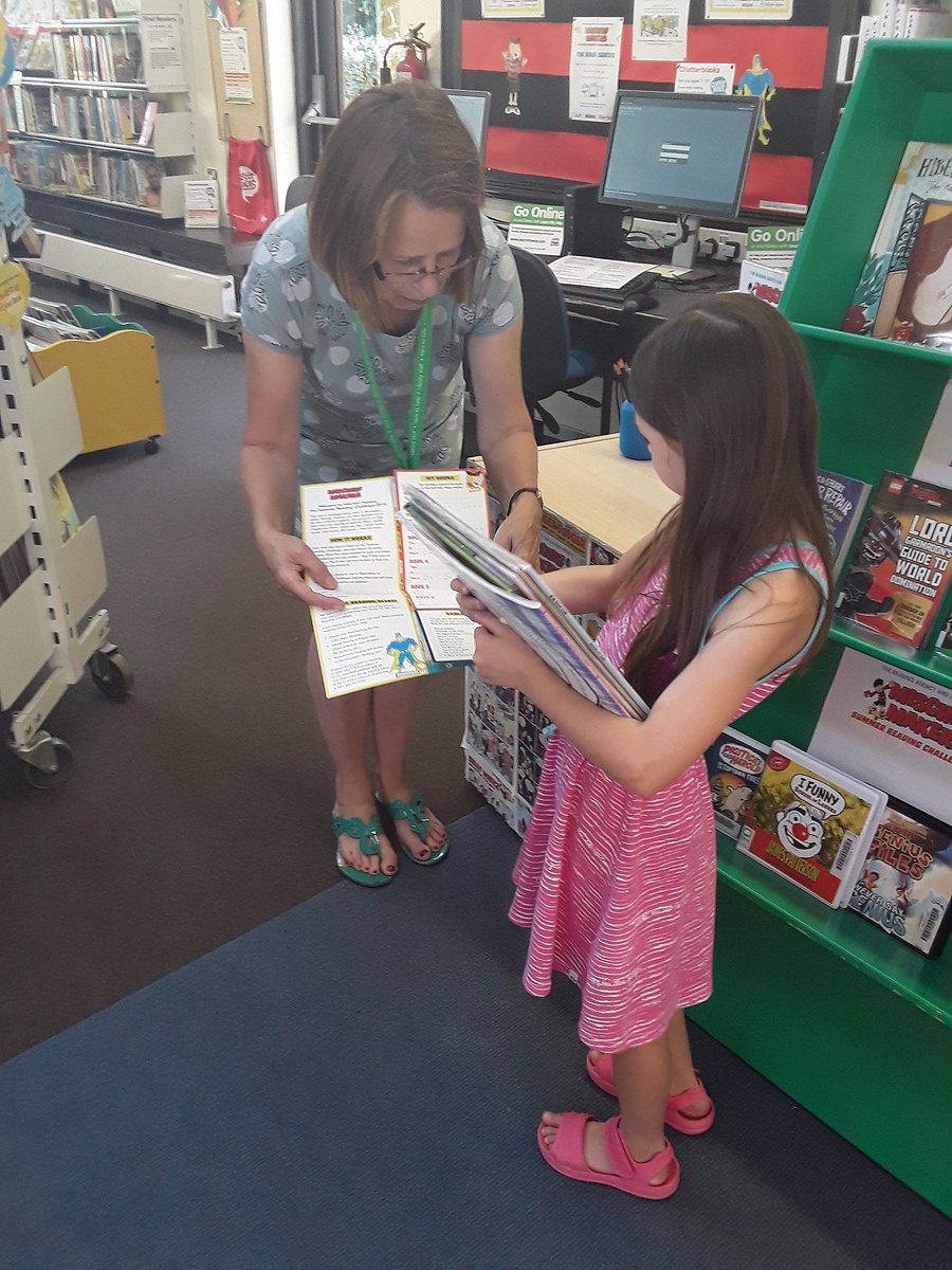 DorsetLibraries's tweet image. #LytchettMatraversLibrary welcomes their 228th #MischiefMaker.  If you haven't joined, there's time to join and complete the #SummerReadingChallenge - it's all #SoBeano this year.