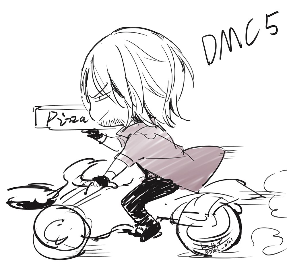 DMC5のダンテみたらこれ描きたくなった
#DMC5 