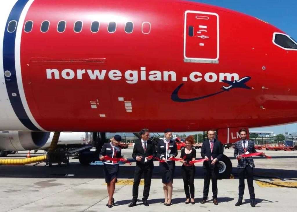 norwegian on twitter one year ago today we launched our fourth