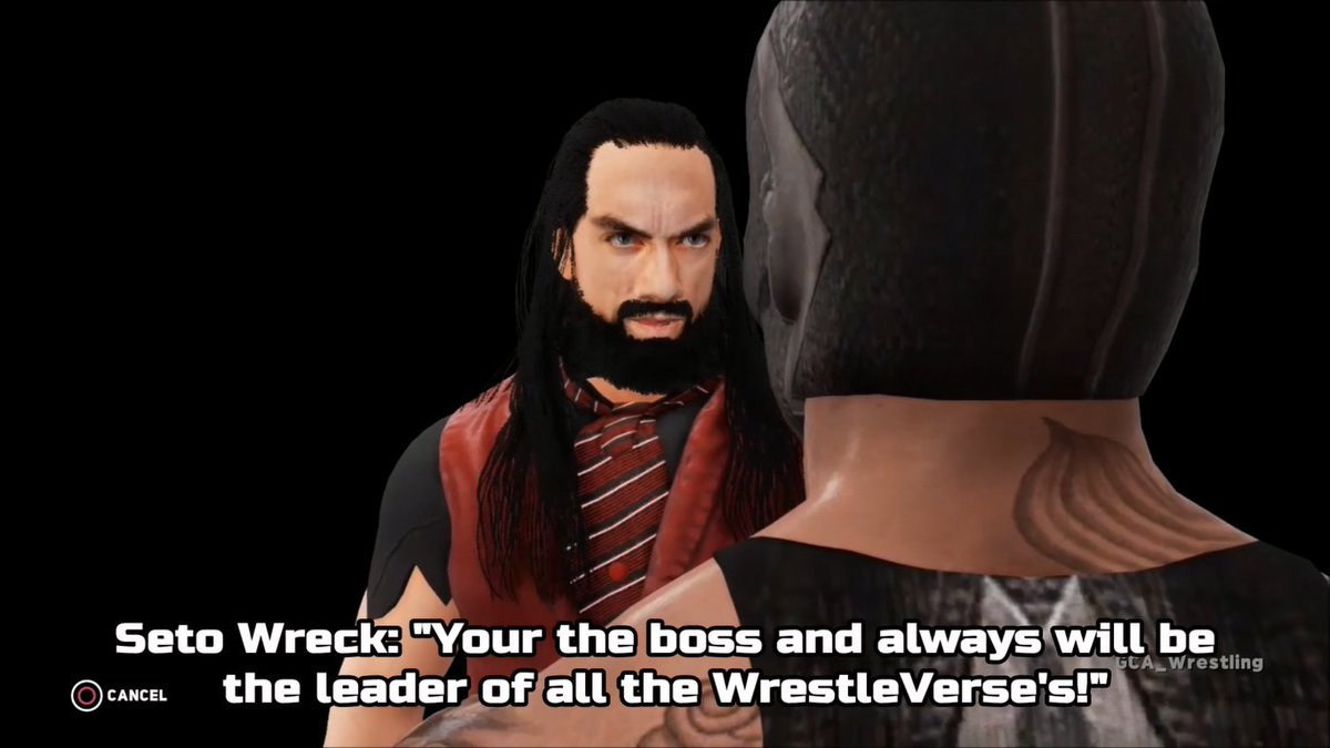 GCAWRESTLING2K's tweet photo. After hypnotizing #SetoWreck to cash in his #UltimateClimb Briefcase last week, #CountMagnizard is now in-control of the GCA Global Title! With Magnizard now in power, this makes the #GCAWrestleVerse wonder, can @r3dd210, @AaronStone_GCA & Phelps put a stop to this madness?! 👿 https://t.co/0AtdfTJDUY