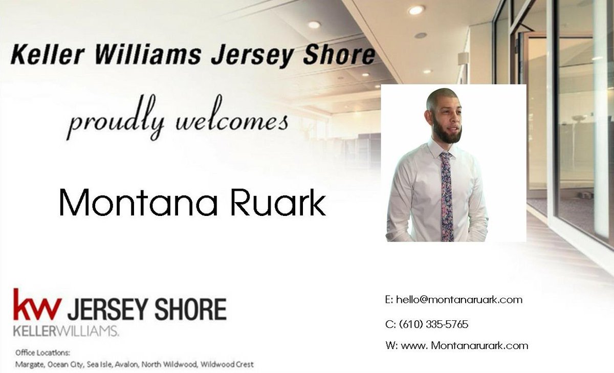 KWJerseyShore1's tweet image. Look who joined KWJS!
Let's give a HUGE KW welcome to Montana Ruark
We are excited to be in business with you!

#MakeTheMove #kwjs #careersworthhaving #livesworthliving #businessesworthowning #kwjscareers #RealEstate #TeamWork #WelcomeAboard