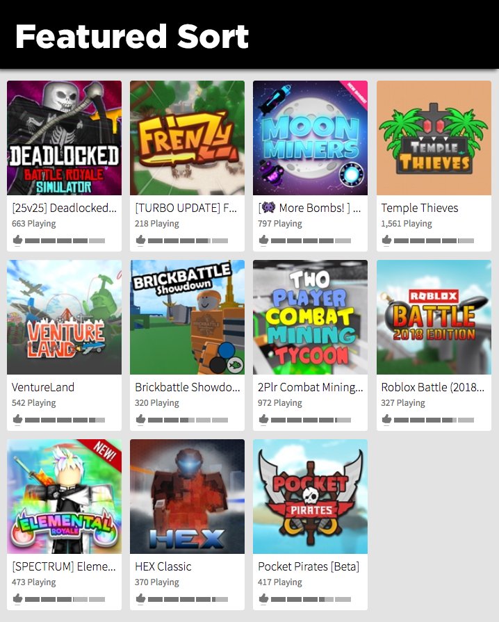 Roblox Twitterissä Up For A Battle Royale Try Deadlock - roblox sort by genre