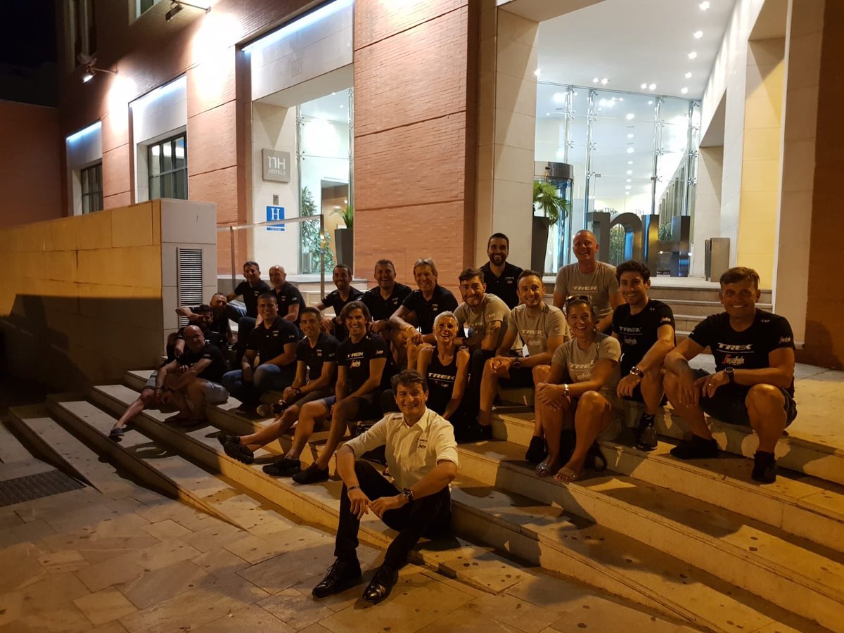 yaropopovych's tweet photo. here we are, team @treksegafredo for new experience @lavuelta will start in a few days 💪🏻 #mood #happy #team #profesional #race #españa #malaga https://t.co/a3x417OyhV
