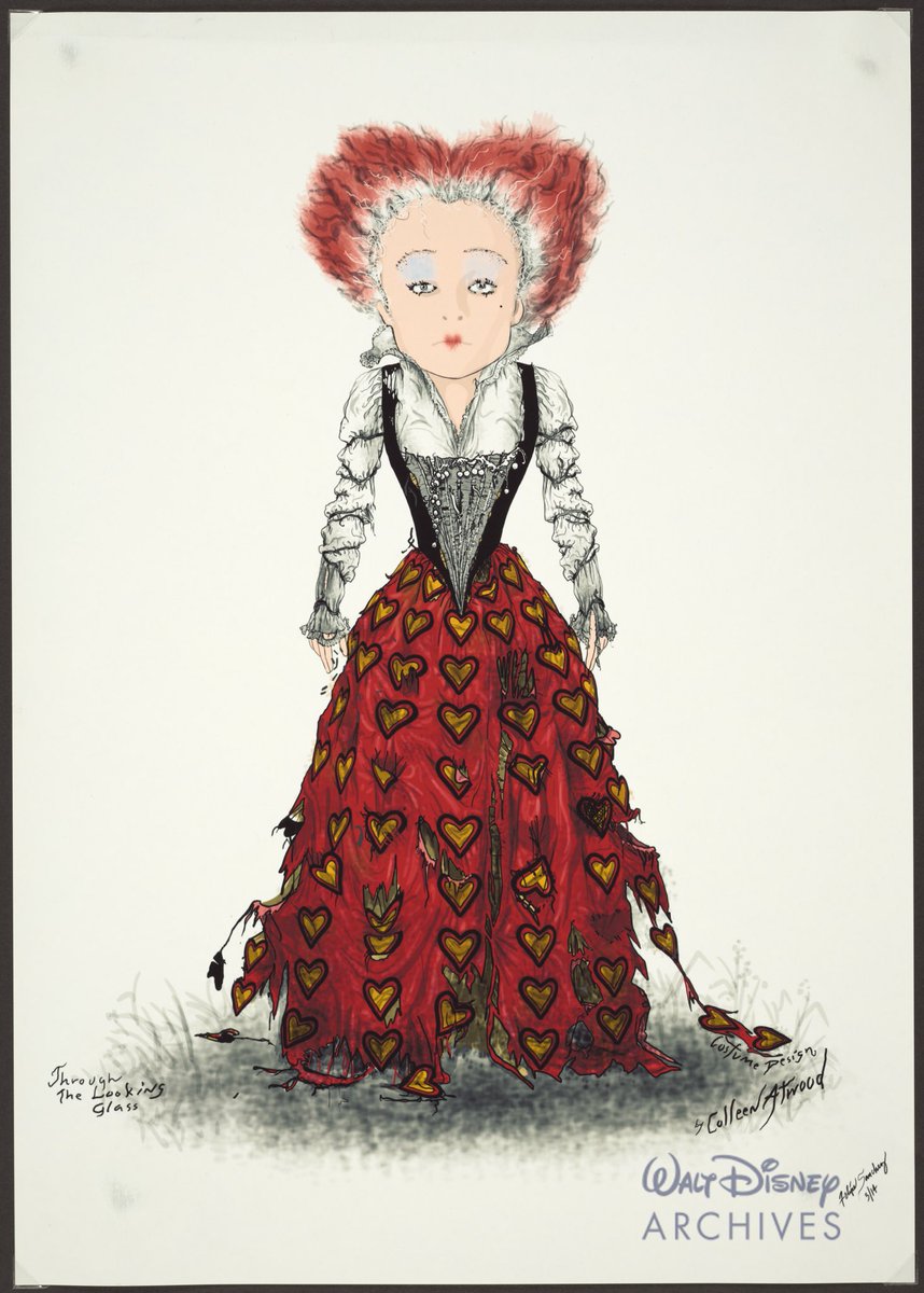 From Sketch to Still a Visual History of Alice in Wonderlands Costumes   Vanity Fair