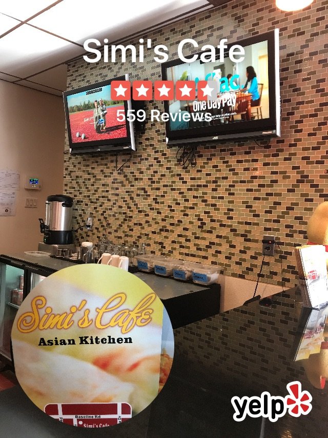 Bullet David On Twitter I Checked In At Simi S Cafe Yelp
