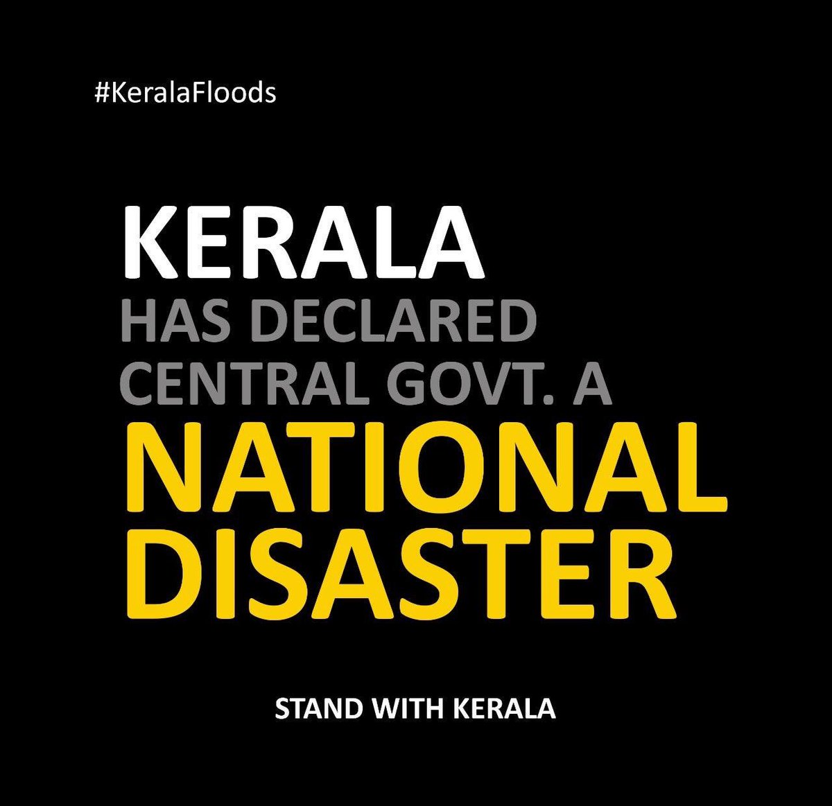 jeffin_qld's tweet photo. Respected @UN @TamimBinHamad @HHShkMohd  #kerala is still struggling from the after effects of #KeralaFloods, Rather than money we have shortage of food, clothes, housing, medicine, drinking water. Our trust on central government is hopeless. Please involve urgently. https://t.co/7E2sgrekbg