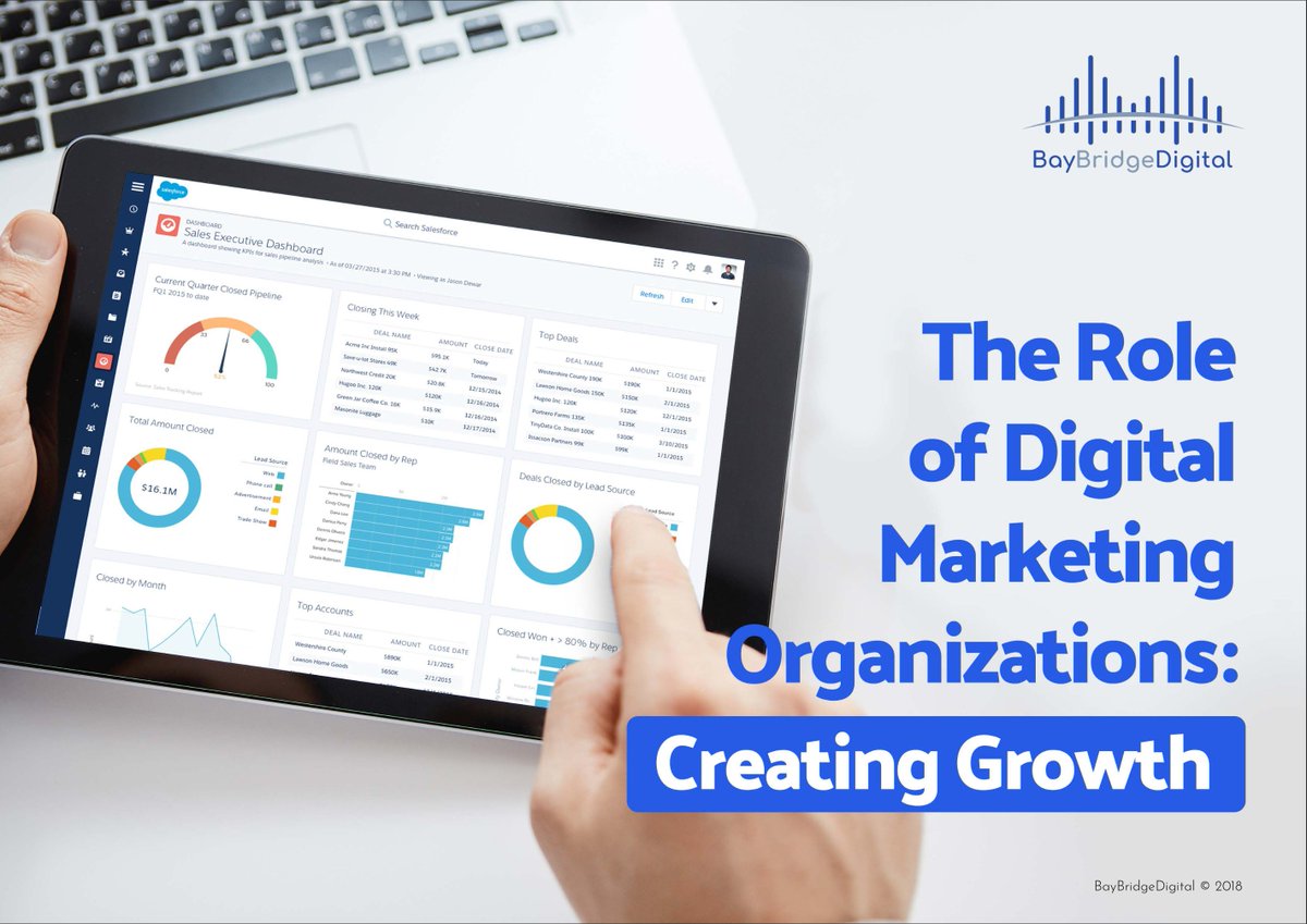 BBridgeDigital's tweet photo. THE ROLE OF DIGITAL MARKETING ORGANIZATIONS: CREATING GROWTH
Download our latest white paper 
https://t.co/Wymdrs3MMs
#DigitalTransformation #Marketing #MarketingAutomation #Salesforce #Leadgen 
#Imagine #Innovate #Transform #Succeed https://t.co/BhXxNFlMev