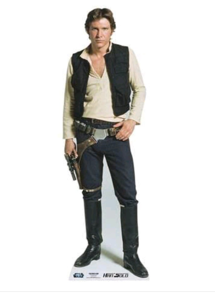 otavro's tweet photo. Ja pararam para pensar que o Han Solo se veste igual o  Shrek https://t.co/S1F6MdiXWp