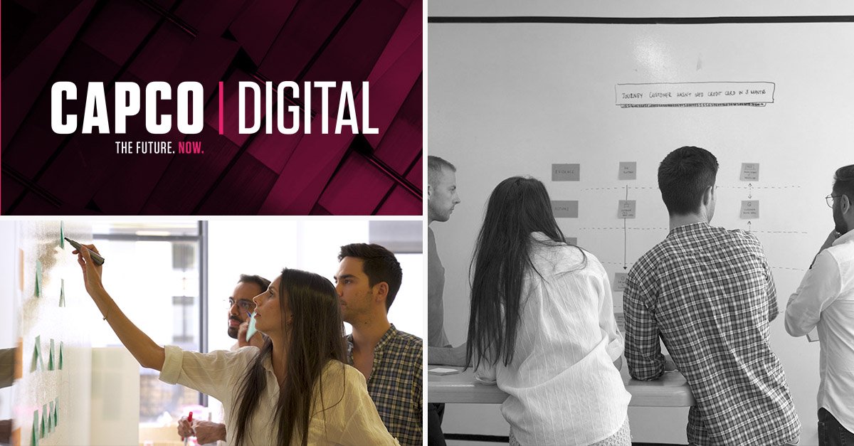 Capco's tweet photo. At @Capco we embrace an #agile approach to how we work and we believe that all #banks can foster an agile methodology to help with their speed and #adaptability to change. See how we embrace this: https://t.co/3Wkn2tdt2o #CapcoDigital https://t.co/bbC8tPhAc5