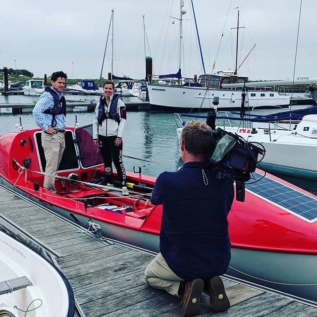 JustOopsJess's tweet photo. #statusrow update via @statusrow: Tune in to BBC Look East at 18:30 tonight to see the team chatting about the Atlantic and all things plastic 🙌
#ontv #press #yousawitherefirst #infrontofthecamera #statusrow #twac2018 #rowtheatlantic #taliskerwhiskeyatlanticchallenge #madeb… https://t.co/6TOJTV6FS8