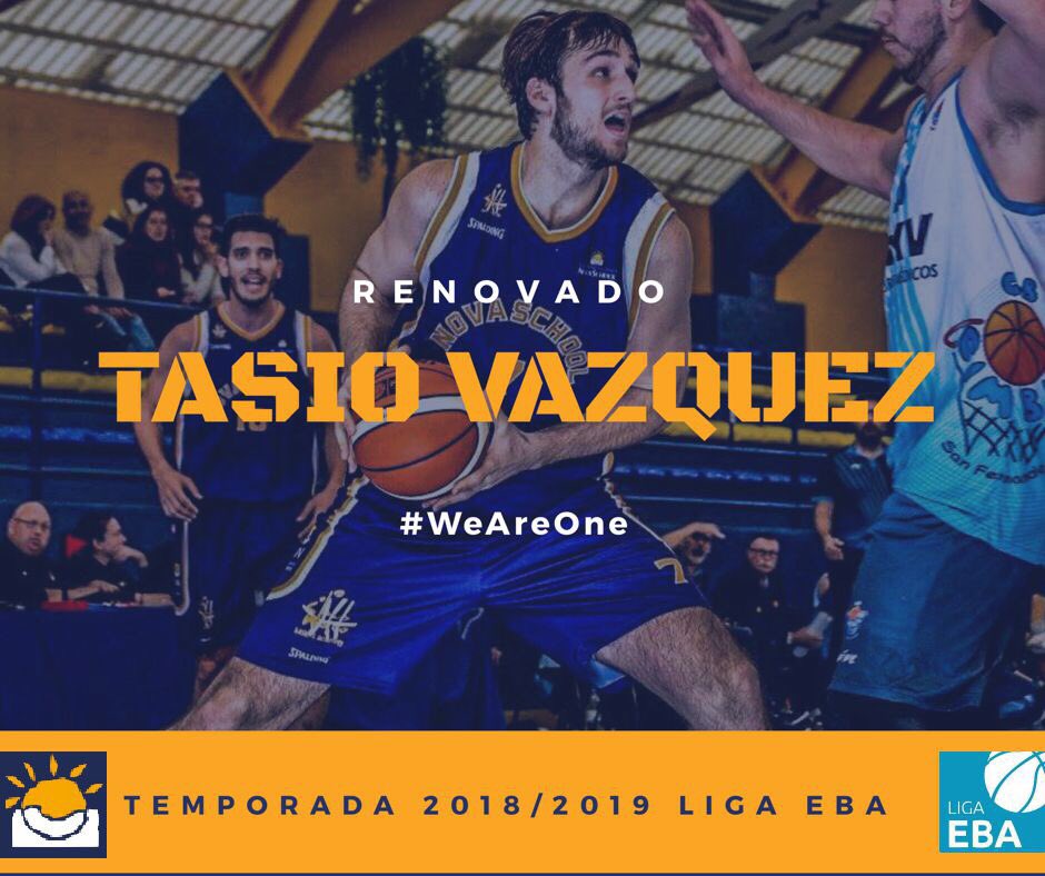 CBNovaschool's tweet photo. #LigaEBA 🖊 Uno de los mas veteranos del #ClubBaloncestoNovaschool renueva un año mas con nosotros ✔️

¡Te queremos aquí siempre con nosotros @taasiio ! 💪🏼

#GoNova
#WeAreOne https://t.co/bcoyHAqzXV